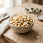 Macadamia en mitades